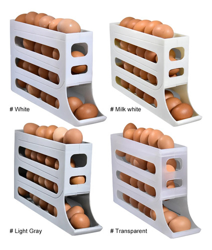 Soporte Para Huevos, Dispensador Con Soporte Para Huevos Enr