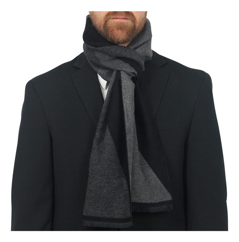 Bufanda Para Hombre Ocomfly Bufanda Negra Premium Para En De