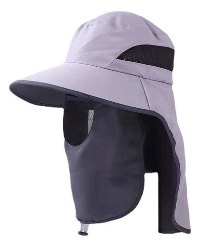 Sombrero Pesca Sol Protección Cuello Cara Mangas Brazo 3pcs