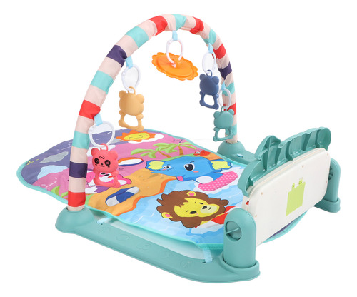Alfombrilla De Piano Blue Musical Gym Play Para Bebés Que Me