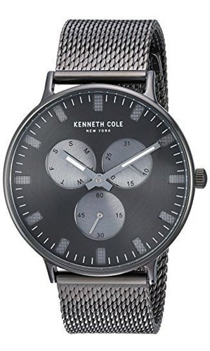 Kenneth Cole New York Hombres Del Deporte' De Cuarzo De Acer