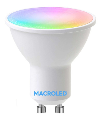 Dicroica Rgb 5w Smart Wifi Amazon Alexa Y Google Assistant