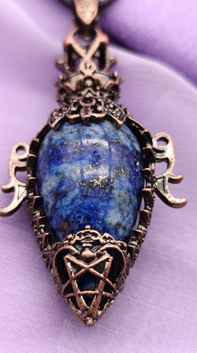 Péndulo Antique Lapis Lazuli