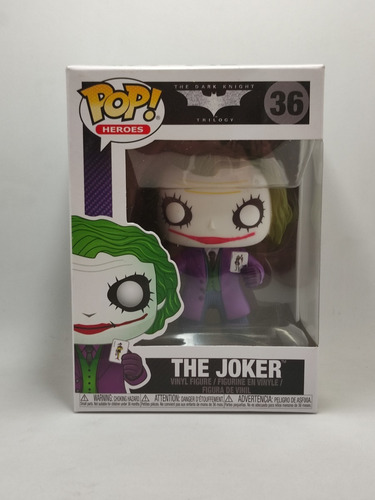 Imagen 2 de 3 de Funko Pop! Heroes The Dark Knight The Joker 36 Original