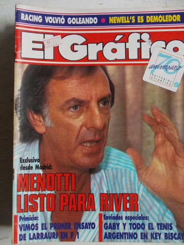 El Gráfico, N° 3572   Revista Fútbol Argentino, Cb