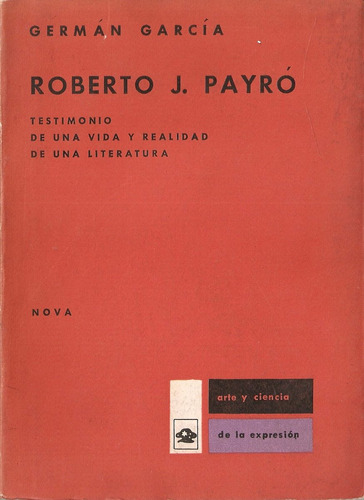 Roberto J Payro - Garcia - Nova