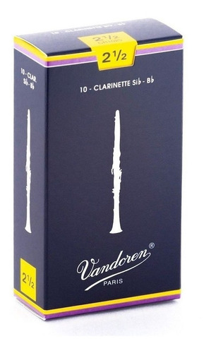 Cañas Para Clarinete Vandoren Tradicional (x10) - Francia