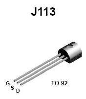 Transistor J113 3pçs