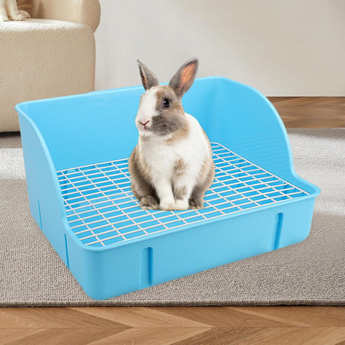 Caja De Arena Para Conejos, Inodoro, Orinal, Lecho Esquinero