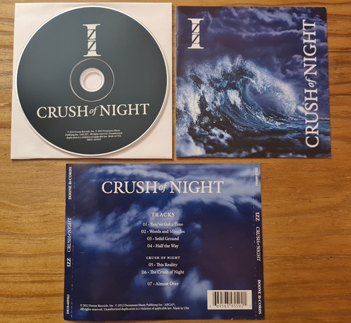 Izz - Crush Of Night ( Rock Progresivo)