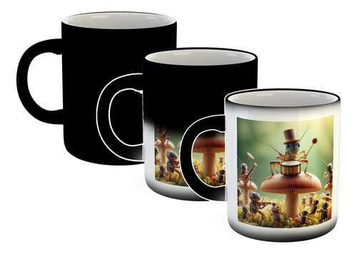 Taza Magica Orquesta Sinfonica De Grillos Musicos C4