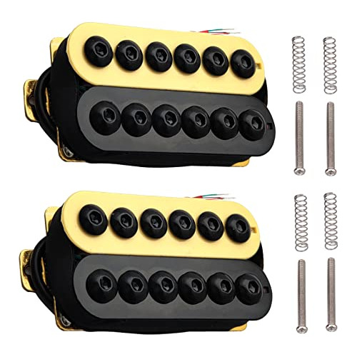 Pastilla Humbucker Ajustable De Guitarra Eléctrica De Doble