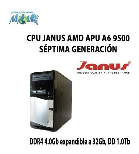 Cpu Clone Tecnología Amd A6 - Oferta!!! No Incluye Monitor