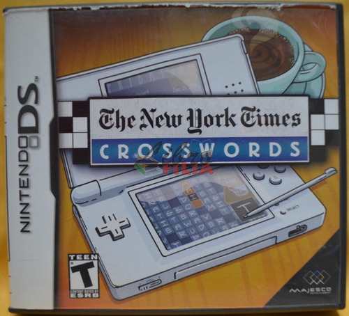 Videojuego Ny Times Crosswords Para Nintendo Ds 3ds Original (Usado)