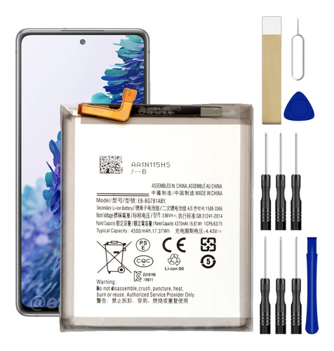 Bateria Repuesto G781u Eb-bg781aby Actualizada Para Samsung