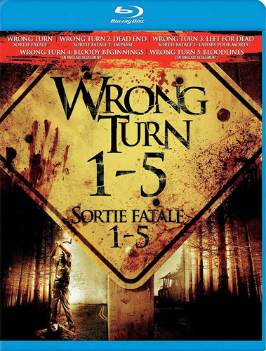 Wrong Turn (saga Pack 1 Al 5) Blu-ray