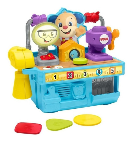 Banco De Herramientas Fisher Price Rie Y Aprende Gfx36