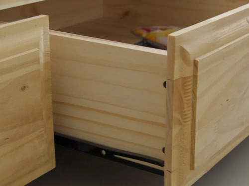 Cama Nido Con Cajoneras Con Guias Metalicas