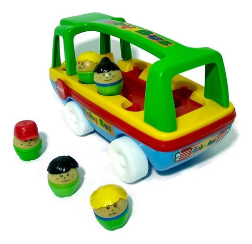Camión De Juguete Baby Bus Con Muñecos Art 322