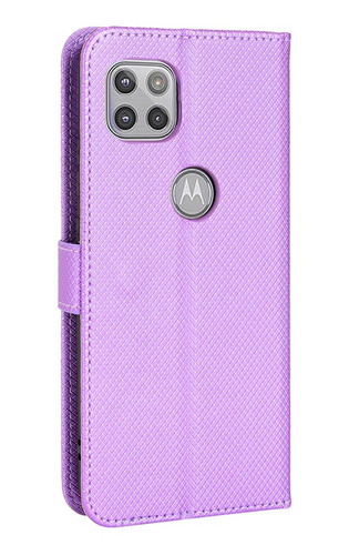 Funda De Piel Con Tapa Para Motorola G 5g Business Style