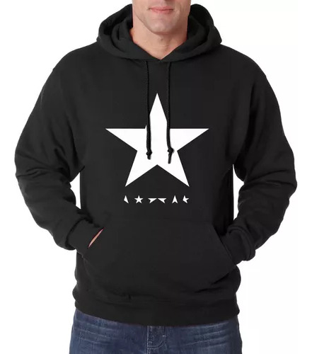 Canguro Hoodie Musico David Bowie Logo Estrella Infantil