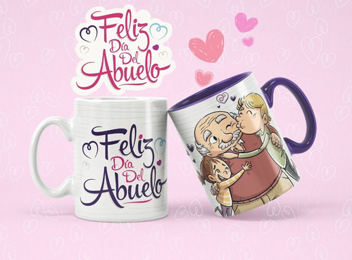 Plantillas Para Tazas Abuelos Modelo 4