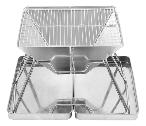 Herramienta Portátil De Acampada Para Barbacoa De Acero Inox