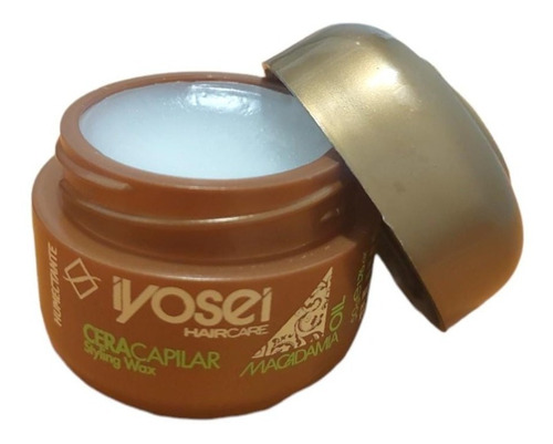 Imagen 2 de 9 de Cera Capilar Humectante Oil Macadamia Iyosei X50g