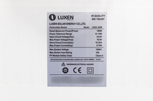 2 X Panel Solar Fotovoltaico 185 Watt 185 Watts 185wp 185w