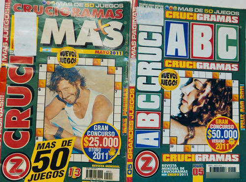 Quijote Oro X 3 Num 383,384,385, 66p +2 Crucigramas Bolsillo