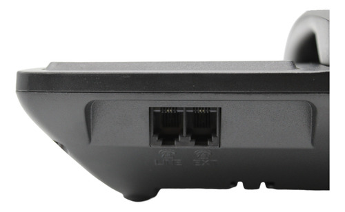 Teléfono Fijo Lm-1802 Lcd Identificador De Llamadas Negro