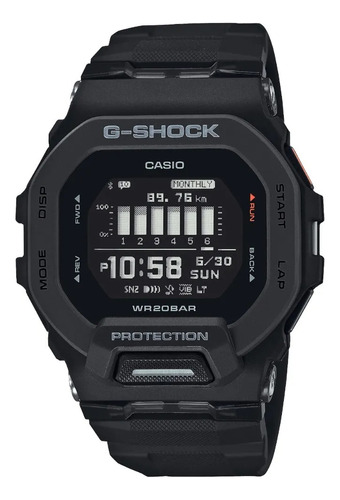 Reloj Casio G-shock Analogico Hombre Gw-b5600dc-1cr Color de la correa GBD-200-1CR