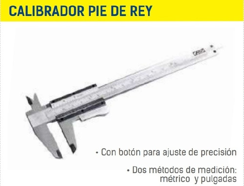 Calibrador Pie De Rey 150mm C/estuche Marca Bp 