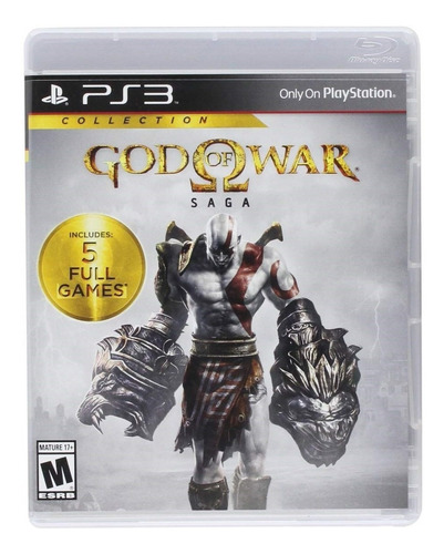 God Of War Saga Collection Ps3 Mídida Física
