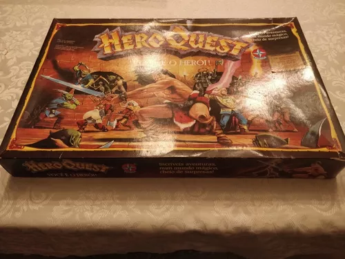 Jogo Tabuleiro Hero Quest Rpg Estrela Original Anos 90 Rarid | Produto  Vintage e Retro Raridade Disponivel Pronta Entrega Usado 75742007 | enjoei