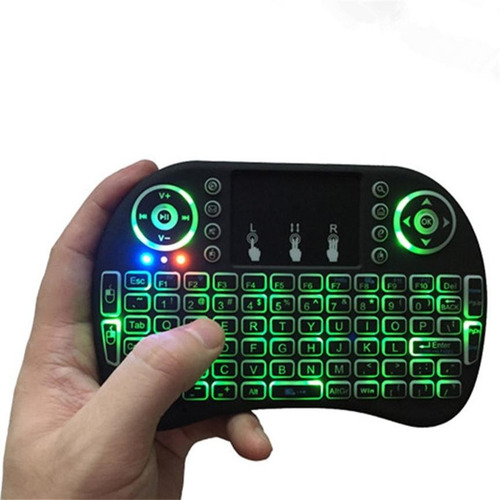 Mini Teclado Inalámbrico Touchpad Smartv Pc Tvbox