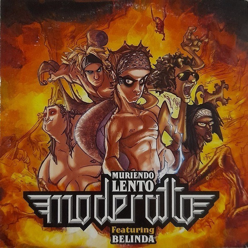 Moderatto Featuring Belinda-muriendo Lento - Promo Sencillo (Usado)