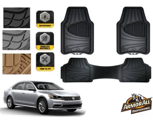 Tapetes Uso Rudo Vw Passat 2016 A 2020 Armor All Original