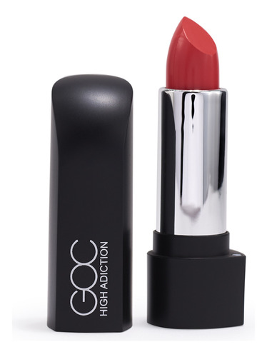 Goc, Labial Mate, Lipstick High Adiction, Larga Duración Color Vibrant