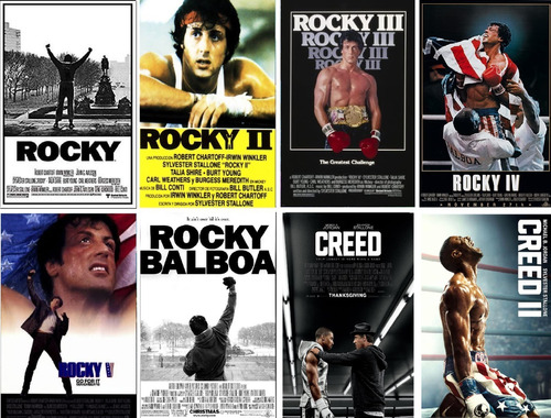 Saga Rocky Y Creed - Dvd
