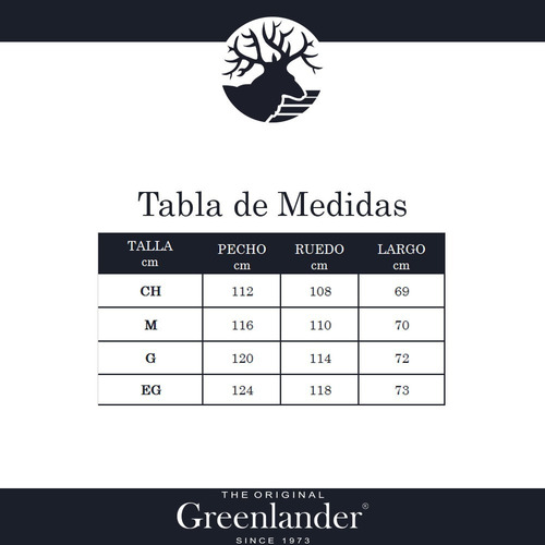 Chaleco Hombre Greenlander Vcap6988 Cuello Alto Borrega