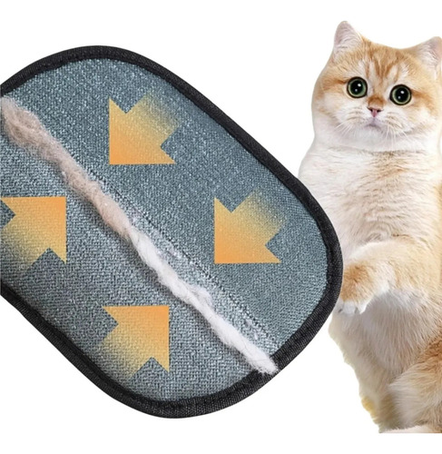 Guantes Removedor Pelo Mascotas 5 Unid Cepillo Incluido