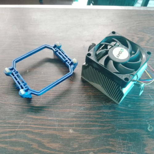 Fan Cooler Amd Con Base De Sujecion Y Gancho Socket Am3