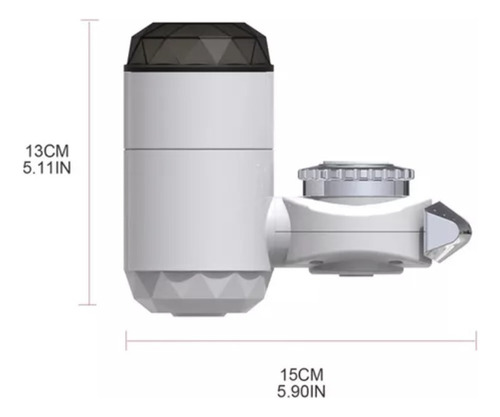 Calentador Eléctrico De Agua Instantáneo Grifo Agua Caliente