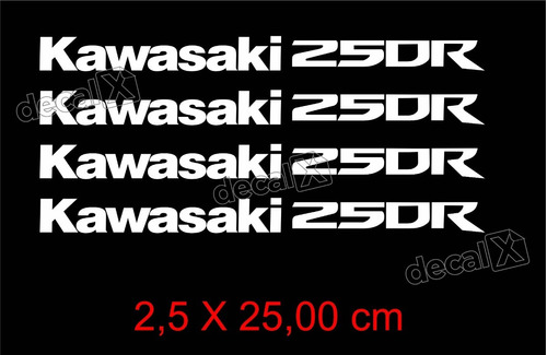 Adesivos Centro Roda Refletivo Compatível Kawasaki 250r Rd1