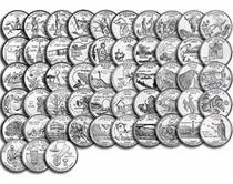 Comprar 25 Cents Quarter Set X 3 Monedas Coleccionables Lee Descripc