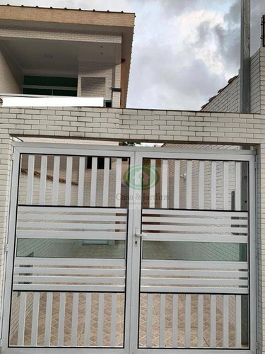 Casa Tipo Sobrado Com 2 Dormitórios À Venda, 90 M² Por R$ 467.000 - Marapé - Santos/sp - Ca0912
