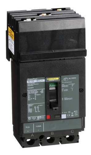 Interruptor Termomagnético Powerpact Marco H 3 Polos 70a