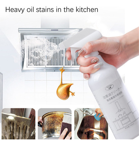 Limpiador De Cocina En Aerosol Multiusos Para Eliminar La Gr