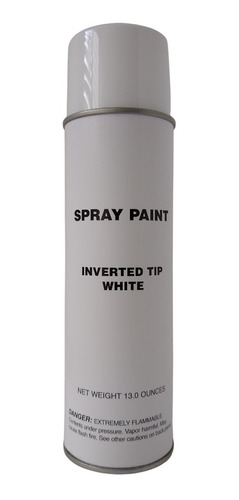 Pintura Trafico En Spray Blanco 390 Ml Tip Invertido 